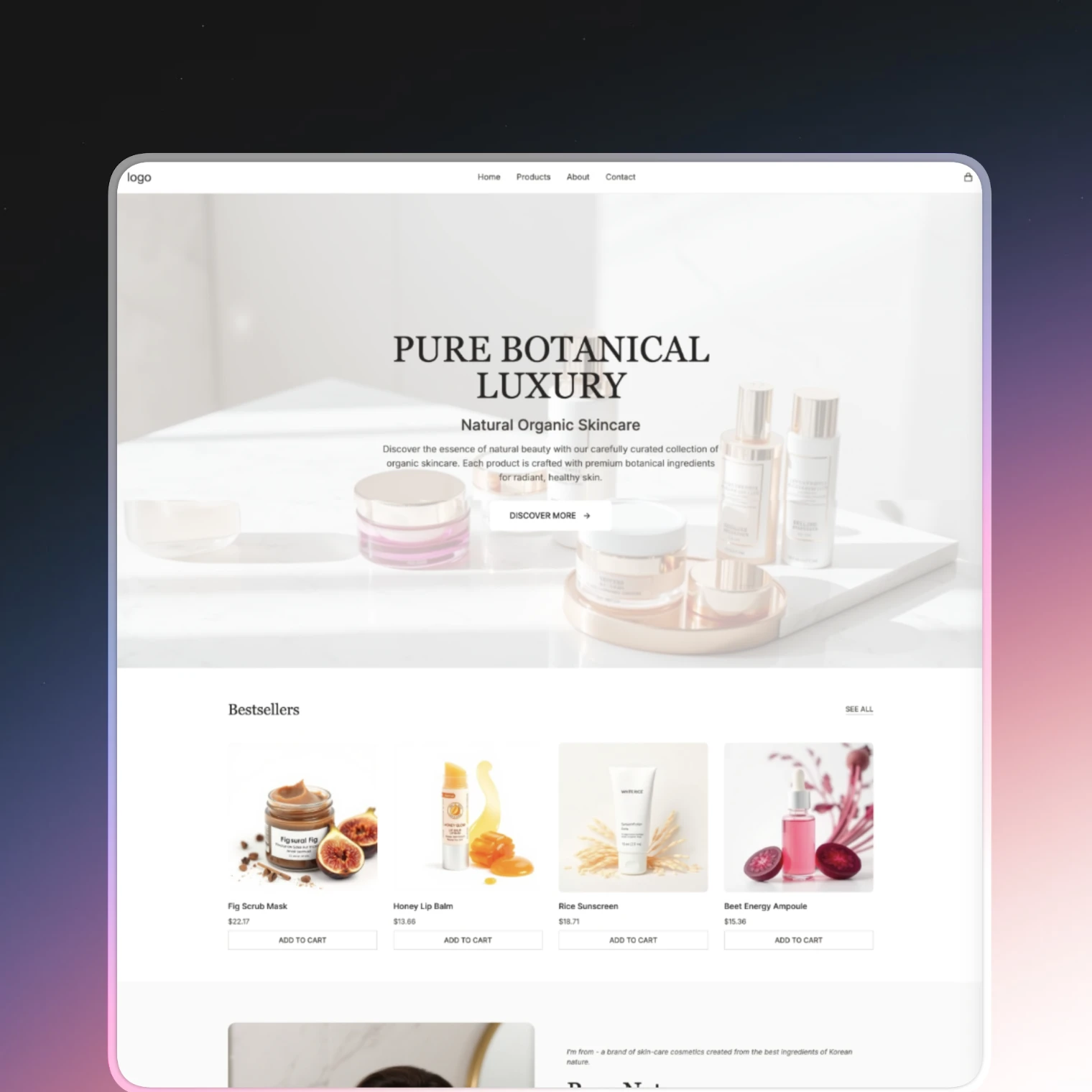 eCommerce Template 4